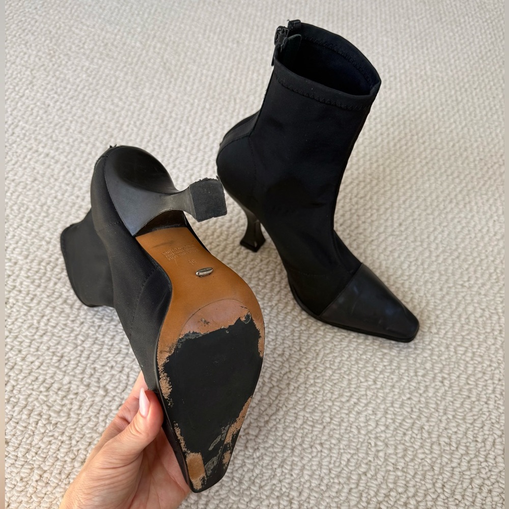 Tony Bianco Black Khan Ankle Boots - Picture 8 of 9
